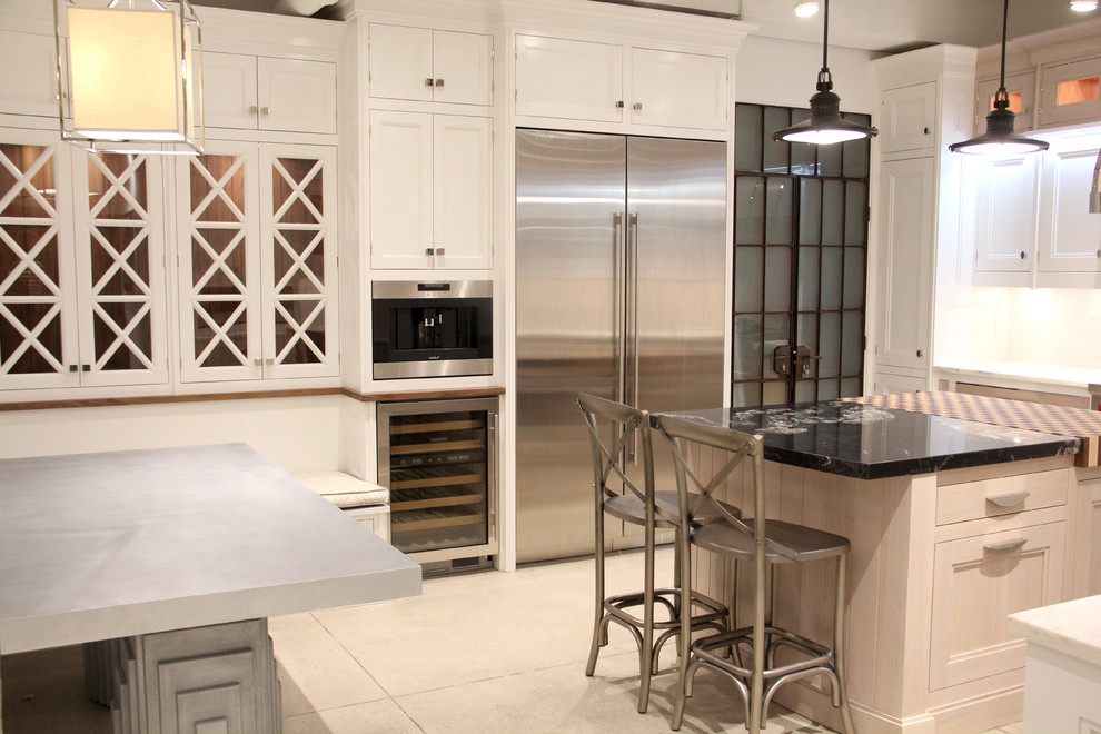Bakes & Kropp Fine NYC Showroom Traditional Kitchen