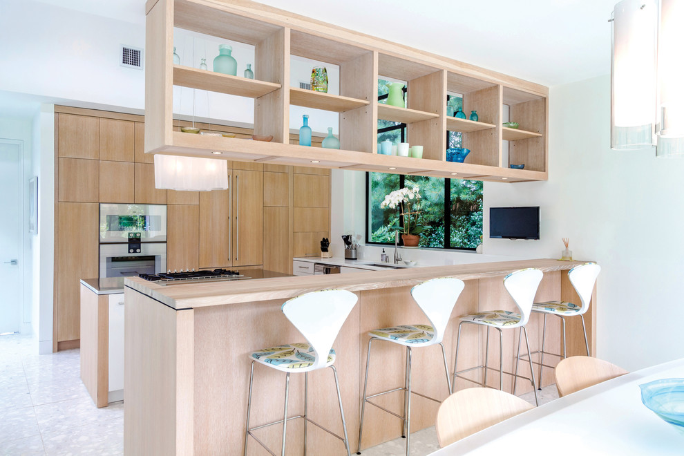 Bakes & Kropp Oceanview Oasis Kitchen Contemporary Kitchen New York by Bakes & Kropp