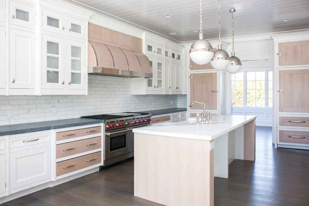 Bakes & Kropp Wide Oaken Spaces Kitchen Transitional Kitchen