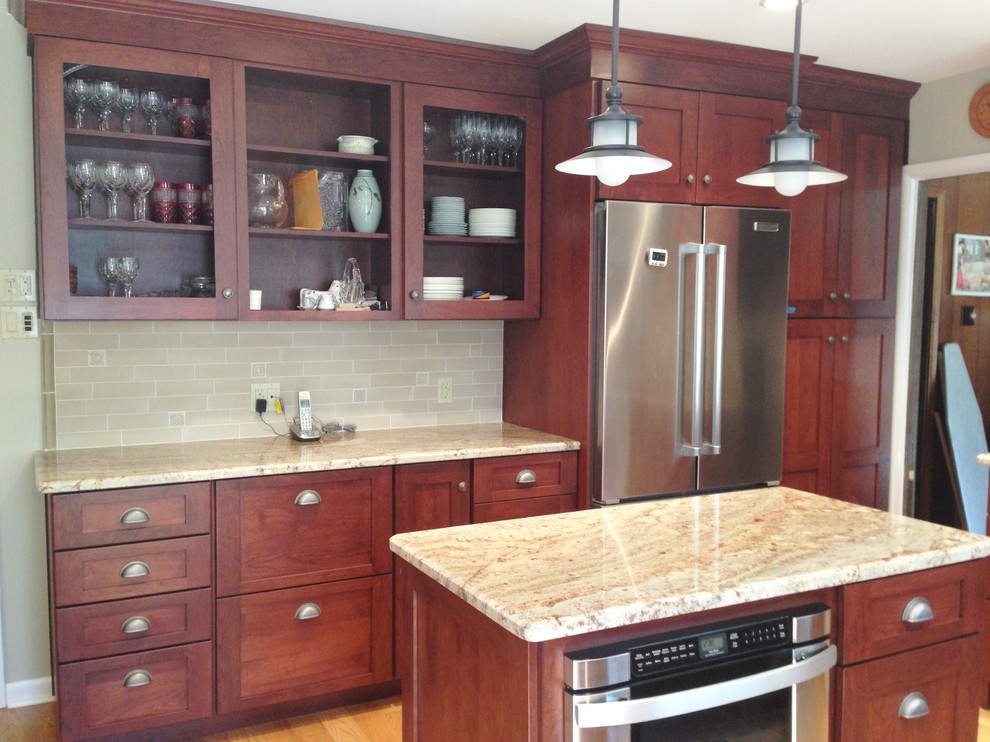 Bala Cwynd Cherry Kitchen Craftsman Kitchen