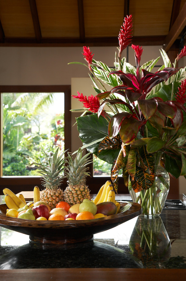 Foto di una cucina tropicale