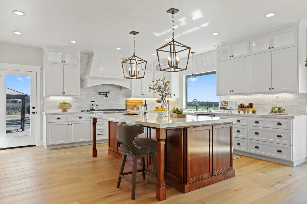 Bancroft Home Transitional Kitchen Sacramento by LHK Interiors