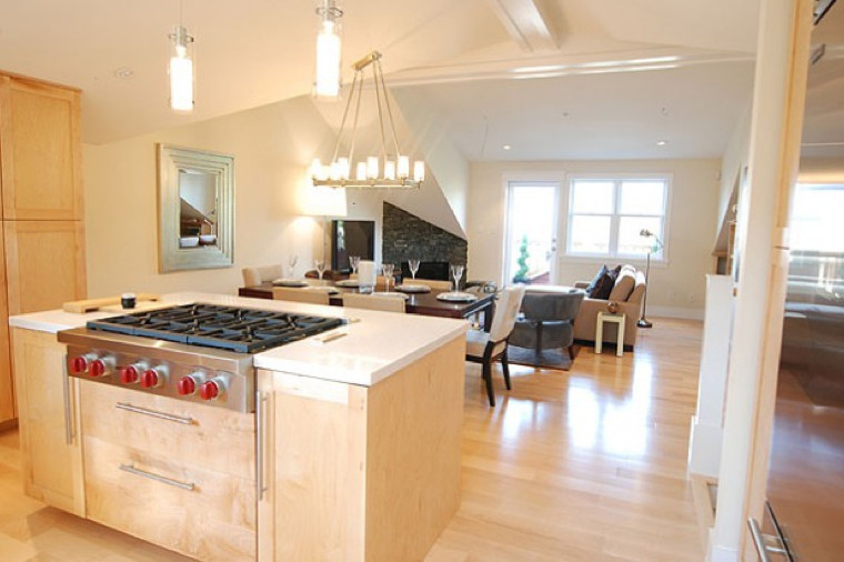 Bancroft House Back Unit Modern Kitchen Vancouver by Bernard