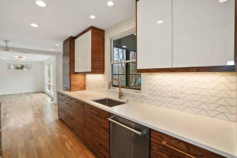 Barcroft Ranch Whole House Remodel - Modern - Kitchen - DC Metro - by ...