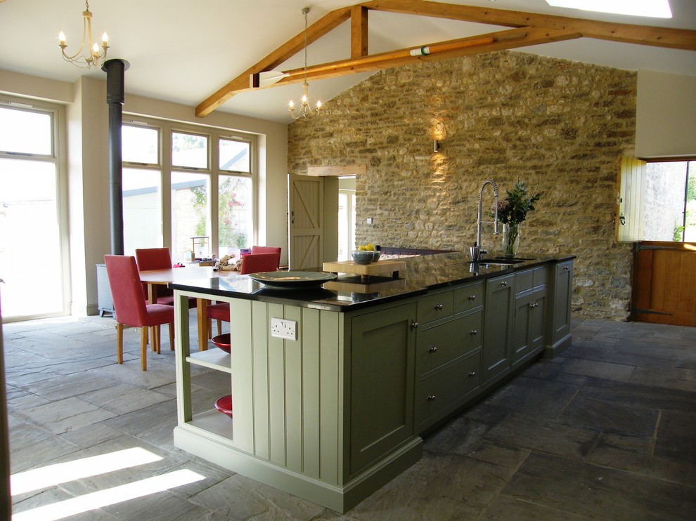 Kitchen - cottage kitchen idea in Dorset