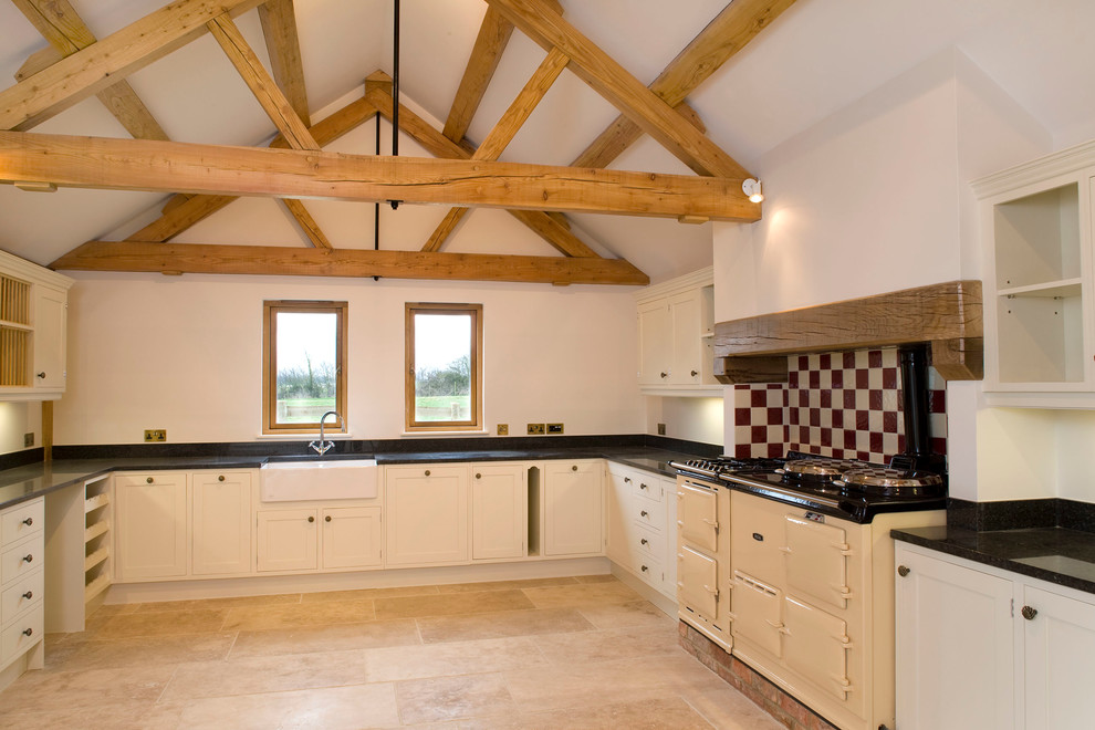 Farmhouse kitchen in Oxfordshire.