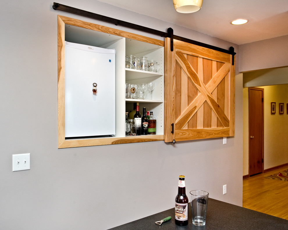 BarnDoor Bar Traditional Kitchen Minneapolis by The