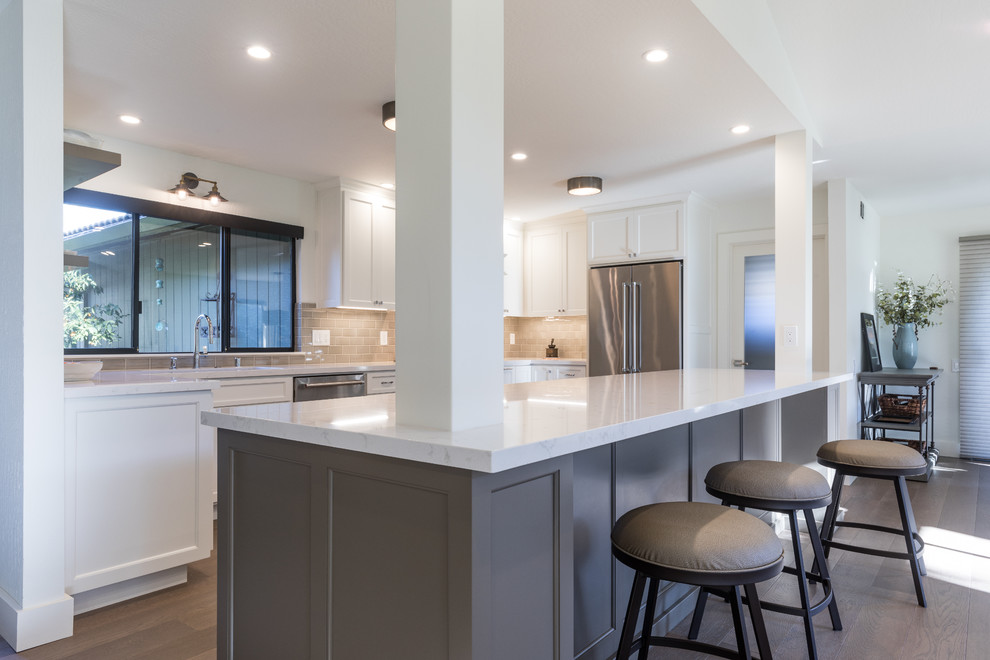 Barrett Kitchen Modern Kitchen San Francisco by CRC Builders