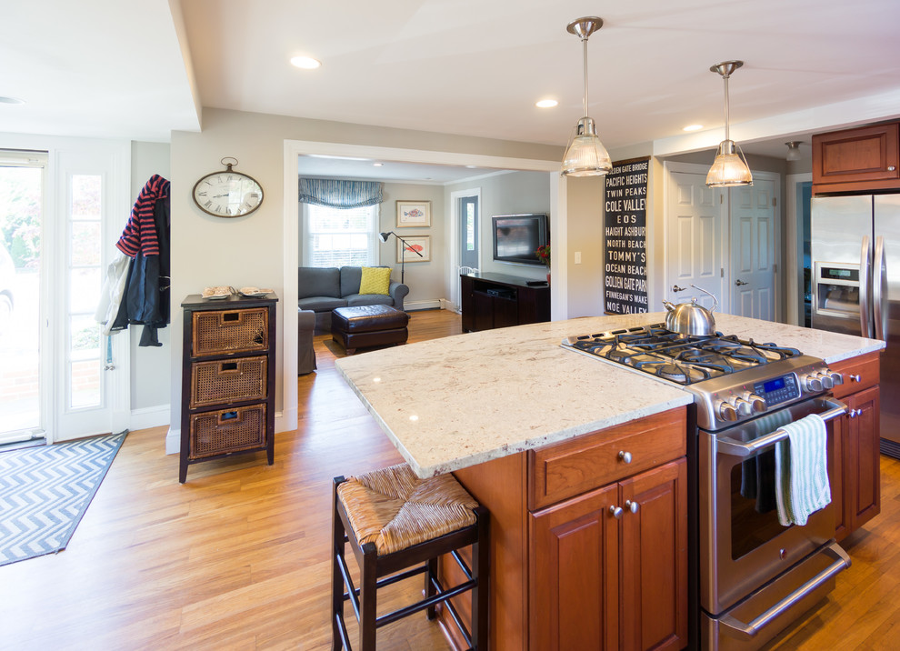 Barrington Kitchen Makeover Traditional Kitchen Providence by