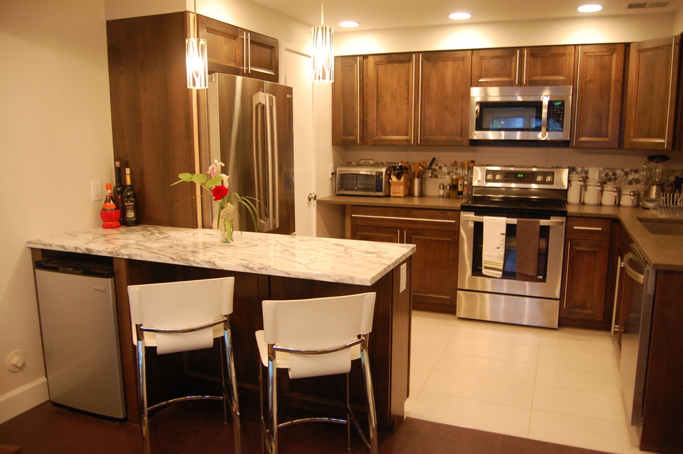 Basement Apartment Contemporary Kitchen Denver By Studio Innovations Houzz