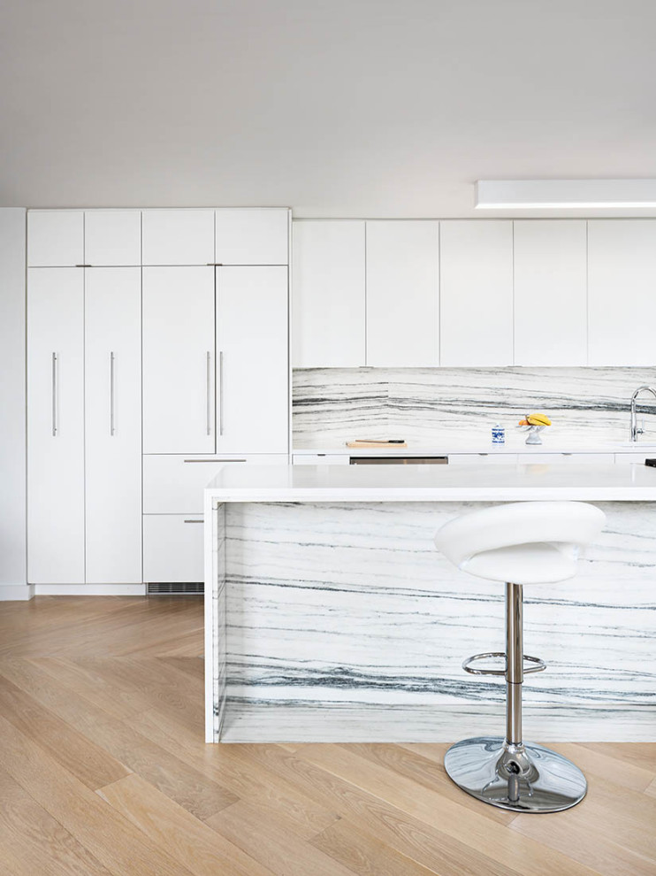 Battery Park Apartment Modern Kitchen New York by J_spy Architecture Design Houzz
