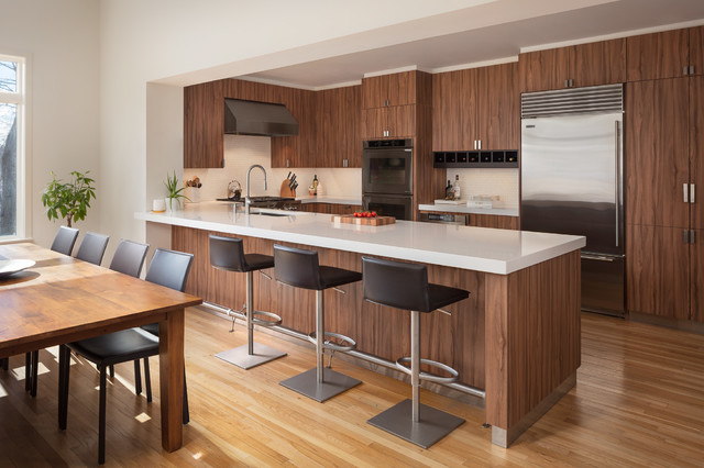 Bauhaus Style Hillside Home - Modern - Küche - New York - von Mike Van  Tassell Architectural Photography | Houzz