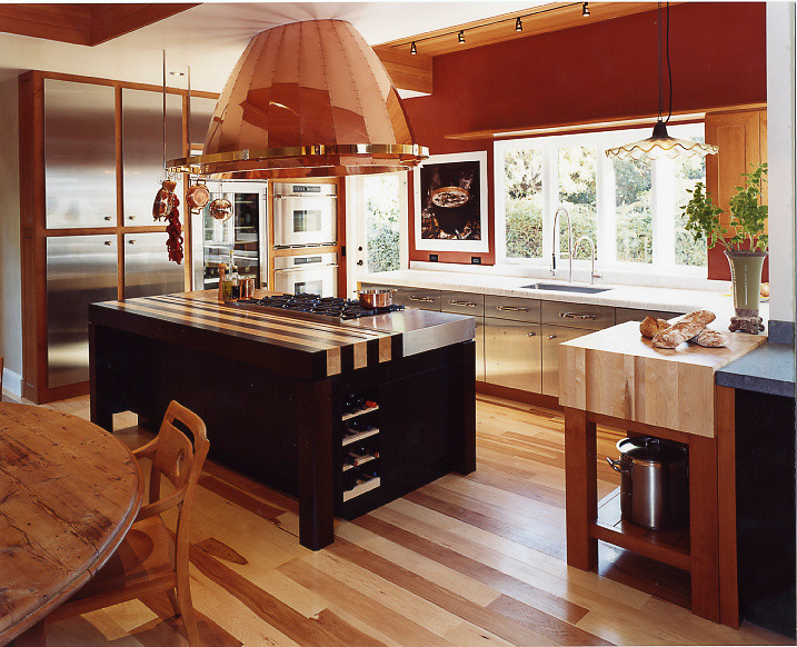 Example of an eclectic kitchen design in San Francisco