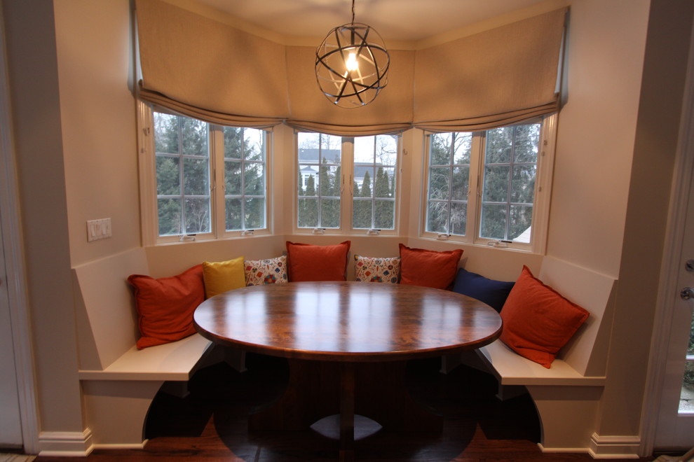 Bay Window Seat Transitional Dining Room New York by Wexford