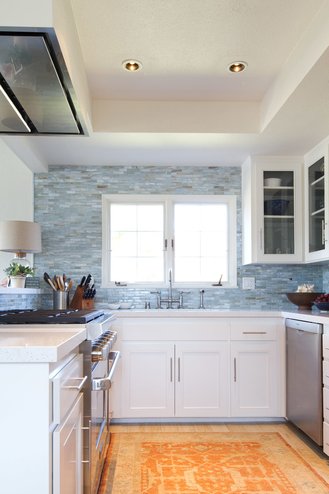 Inspiration for a coastal kitchen in San Diego.