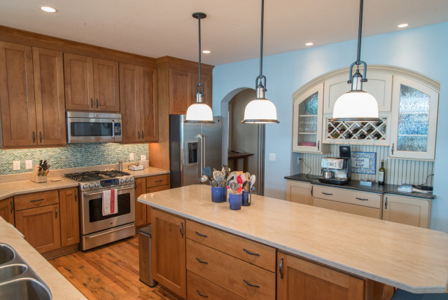 Beach Home Michigan City Kitchen Coastal Kitchen Chicago By Jody Snider Homes Inc Houzz