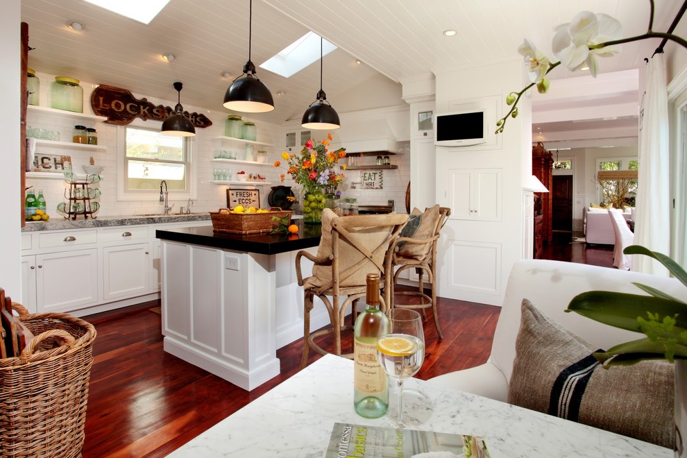Beach House Beach Style Kitchen Santa Barbara Houzz