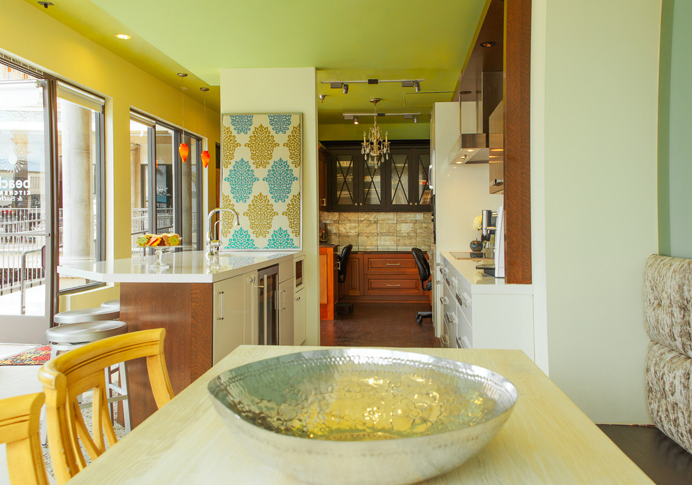 Beach Kitchens showroom Transitional Kitchen Los Angeles by