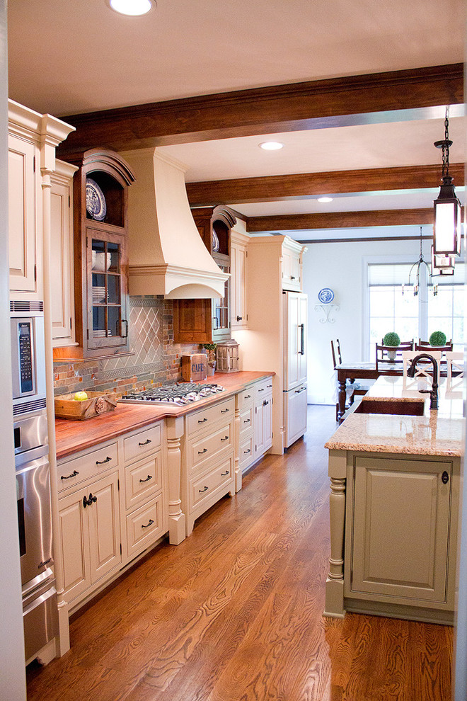 Beaded Inset Custom Traditional Kitchen Other by