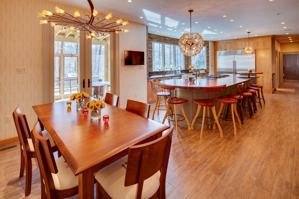 Beautiful Bethesda Kitchen and Outdoor living Transitional Kitchen