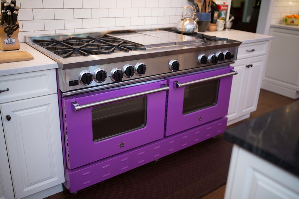 Beautiful BlueStar Kitchen in the Pantone 2014 Color of the Year