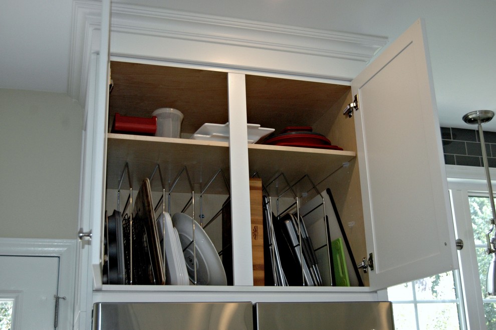 Beautiful Builtin Style Kitchen with Breakfast Nook Transitional