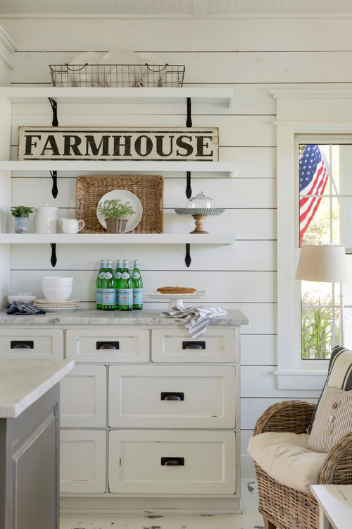 Gray Farmhouse Kitchens Design Ideas