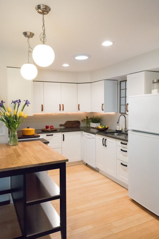Before/After IKEA Kitchen Remodel - Contemporary - Kitchen - Portland ...