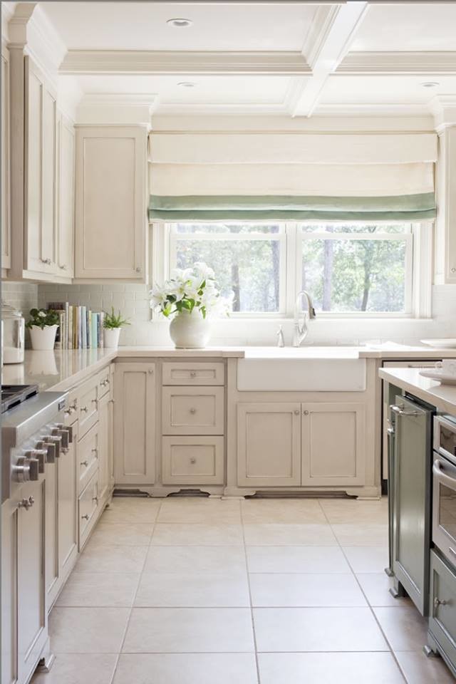 Beige Kitchen - Traditional - Kitchen - Houston - by Cabinets & Designs