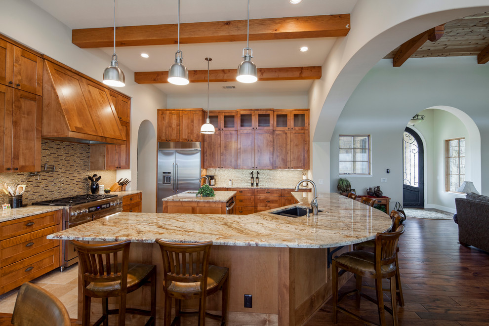 Bellancia Drive, Belvedere / Austin TX Mediterranean Kitchen