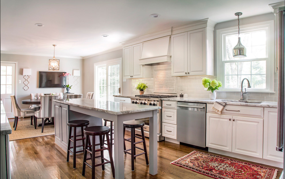 Bellefonte Drive Transitional Kitchen Other by Lesley Glotzl