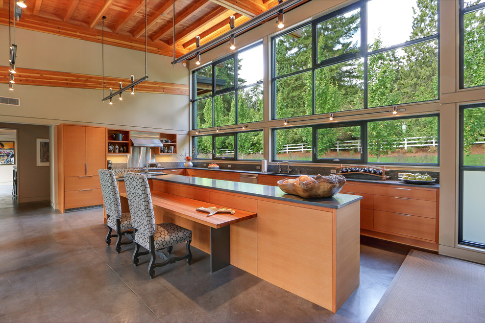 Bellevue residence - Contemporary - Kitchen - Seattle - by Stephen