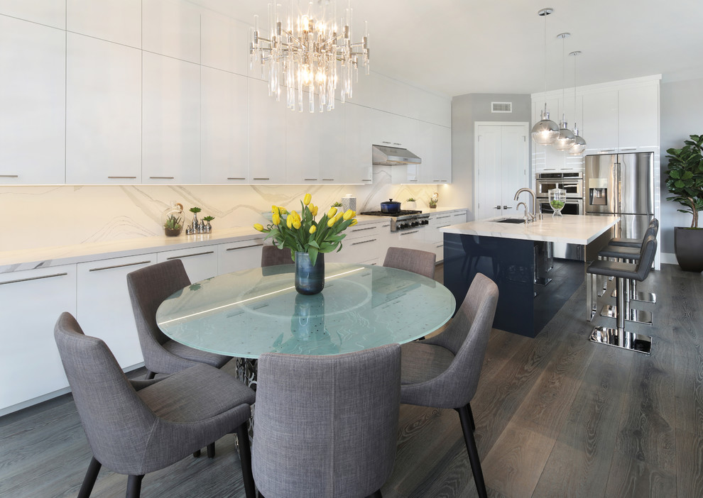 Example of a minimalist kitchen design