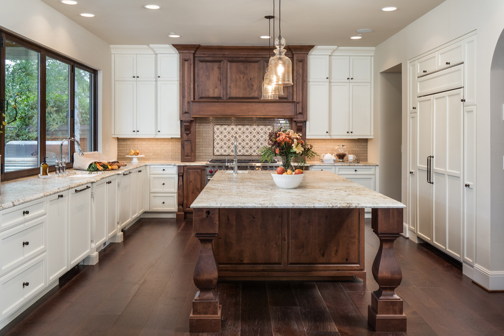 Bellmont 1900 - Traditional - Kitchen - Seattle - by Stile & Rail ...