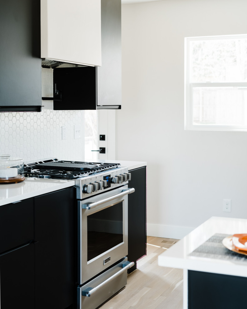 Berkeley Lake Remodel Shabbychic Style Kitchen Denver by