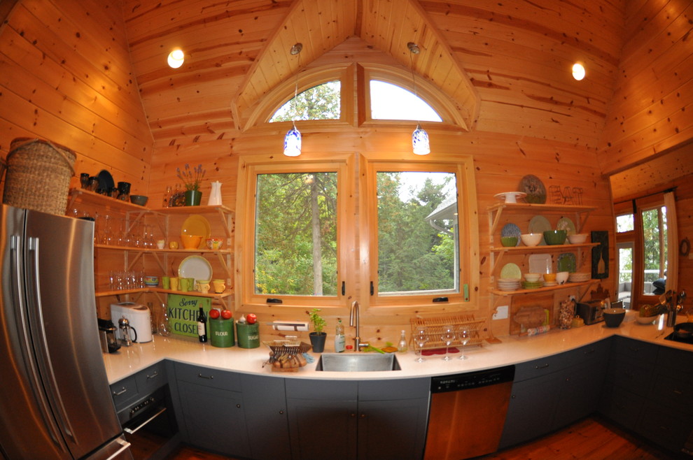 Bernard Lake Cottage Traditional Kitchen Toronto by Lakeside