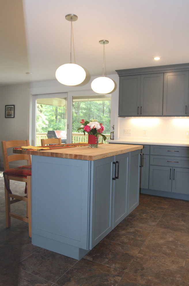 Berta's Kitchens & Baths Farmhouse Kitchen Portland Maine by