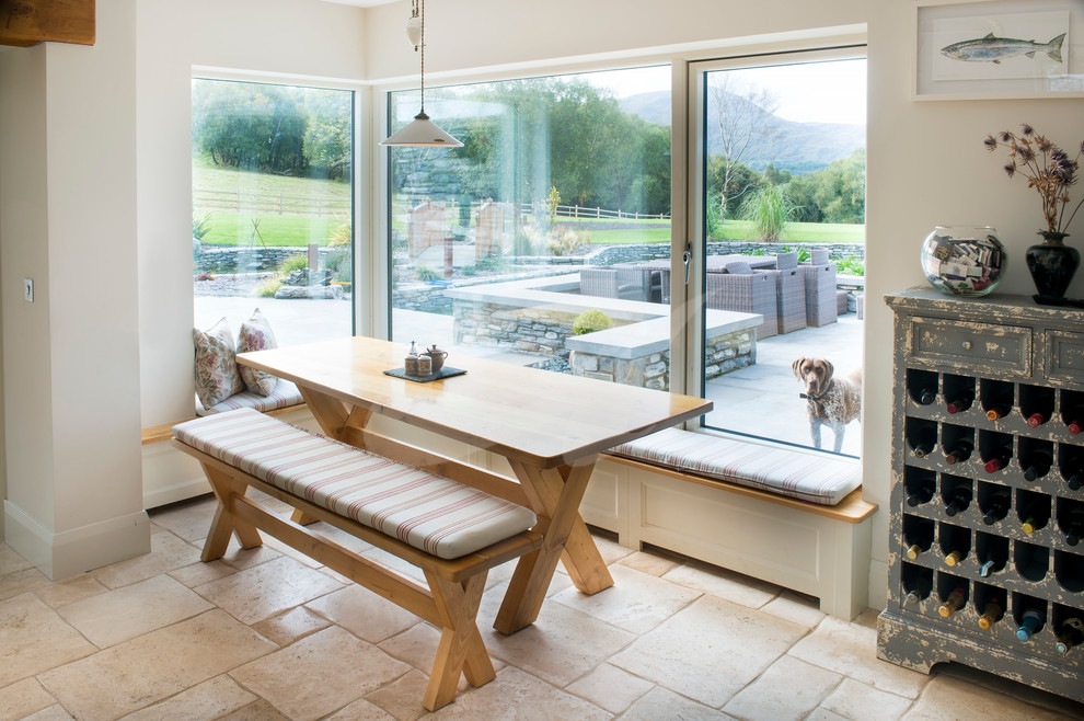 This is an example of a farmhouse kitchen in Cork.
