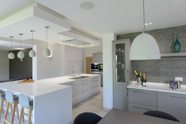 Bespoke Open Kitchen Space - Contemporary - Kitchen - Other - by Room