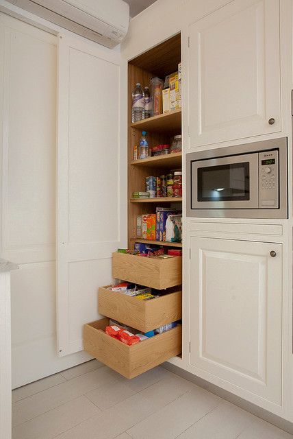 Bespoke storage maximises space - Transitional - Kitchen - London - by ...