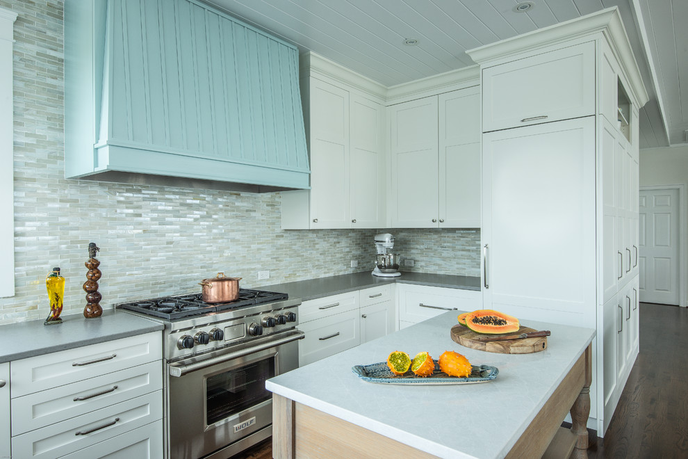 Design ideas for a beach style kitchen in DC Metro.