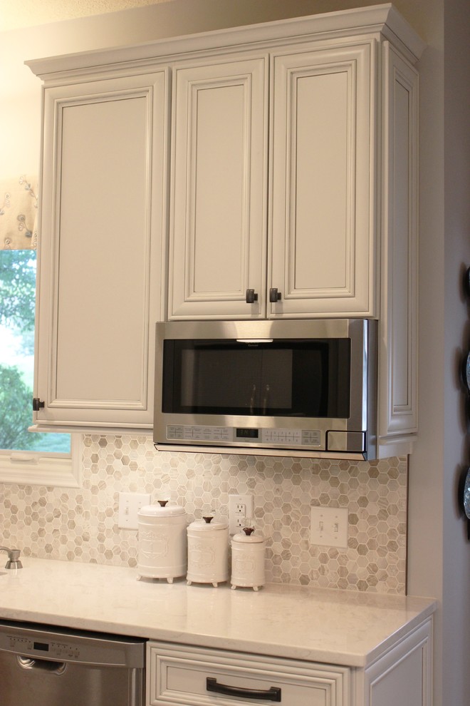 Bettendorf, IA- The Perfect Greige Kitchen Palette - Traditional ...