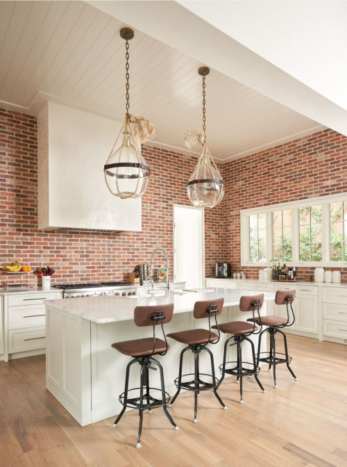 Brick Wall Designs For The Kitchen