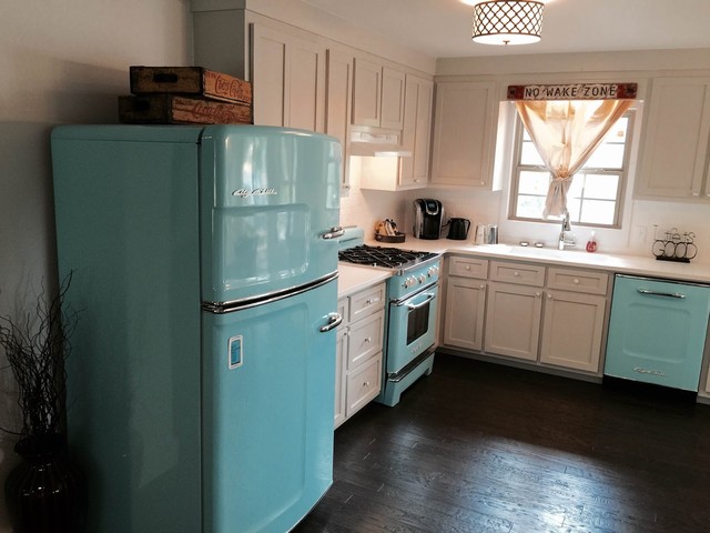 Big Chill Original Retro Refrigerator Kitchen By Big Chill Houzz