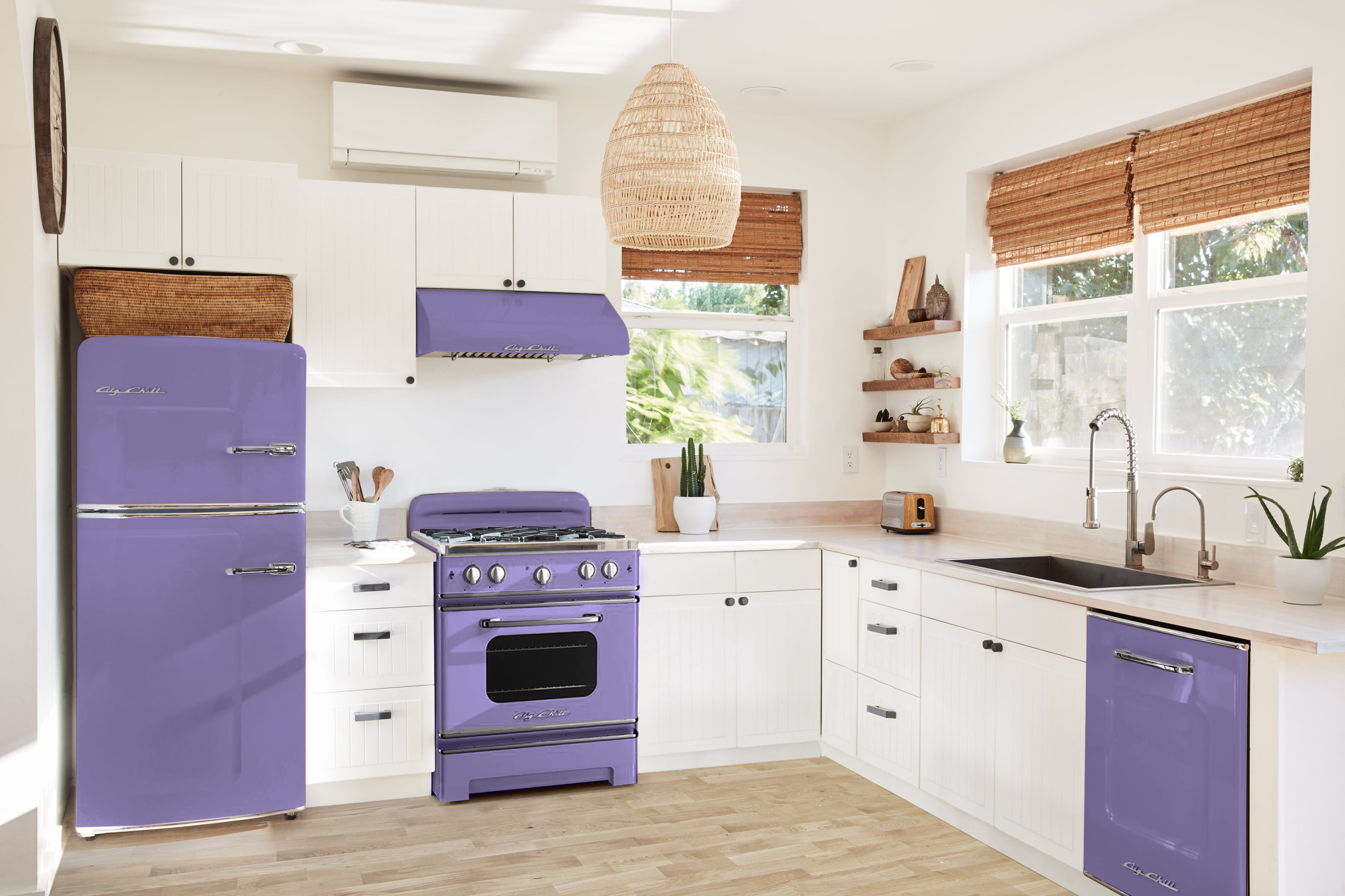 Big Chill Retro Studio Refrigerator Kitchen By Big Chill Houzz