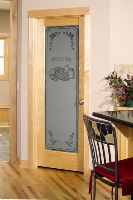 Birch Pantry Door - Moderno - Cocina - Minneapolis - de Stallion Doors &  Millwork | Houzz