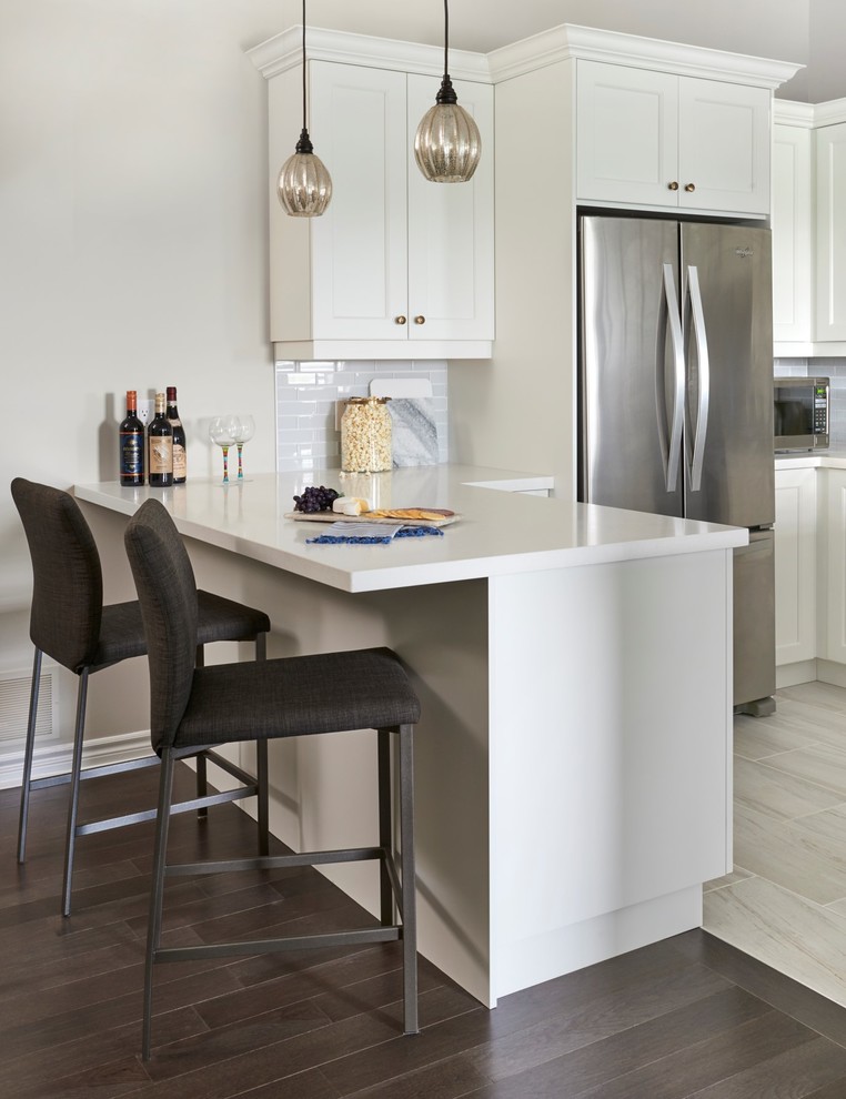 Gate Condo Transitional Kitchen Toronto by Ramsey