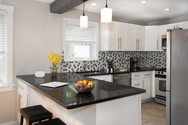 Black & White is Hexy - Modern - Kitchen - Other - by You-Neek Designs