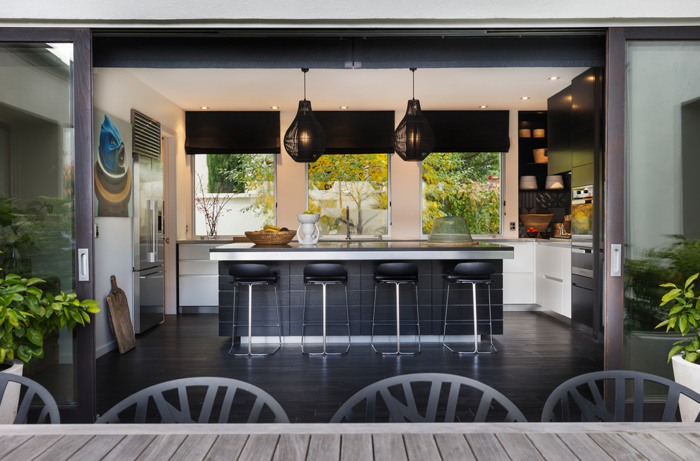 Black & White Kitchen NZ - Contemporary - Kitchen - Christchurch - by ...