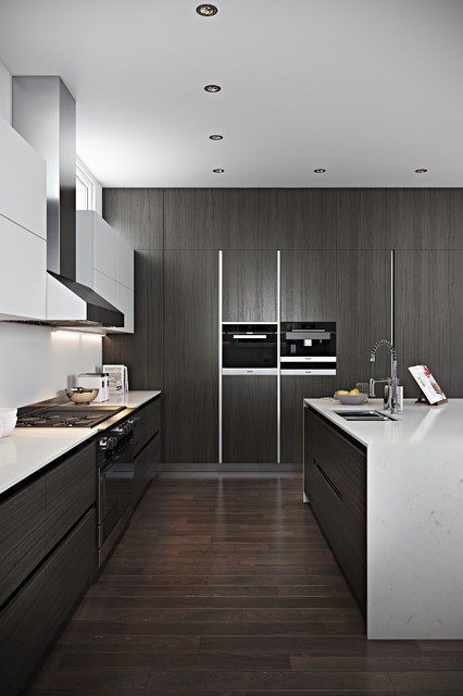 Black & White - Modern - Kitchen - Los Angeles - by STYLE32 | Houzz AU